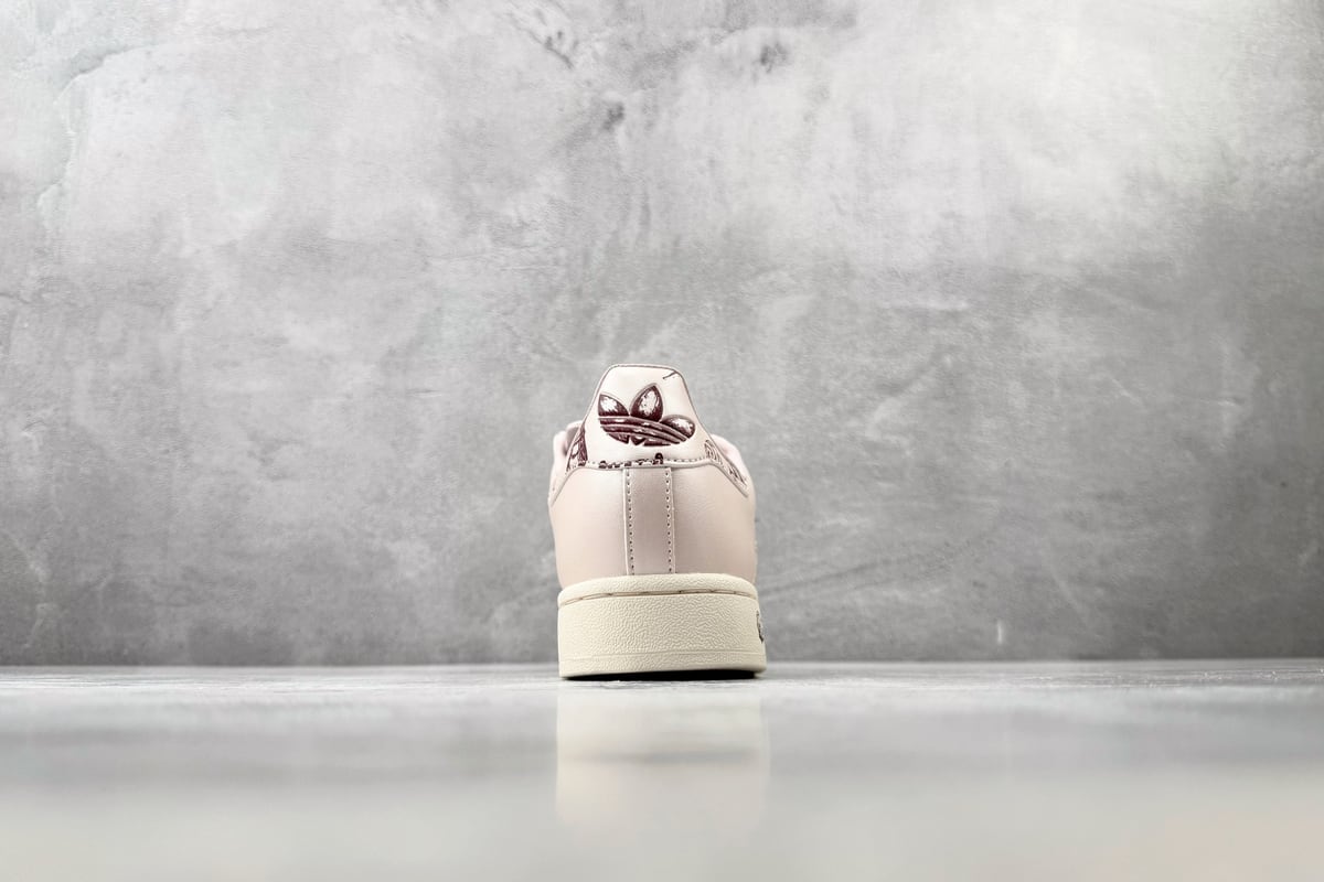 阿迪达斯 Adidas originals SUPERSTAR 2 石英色 粉米 细节实拍图