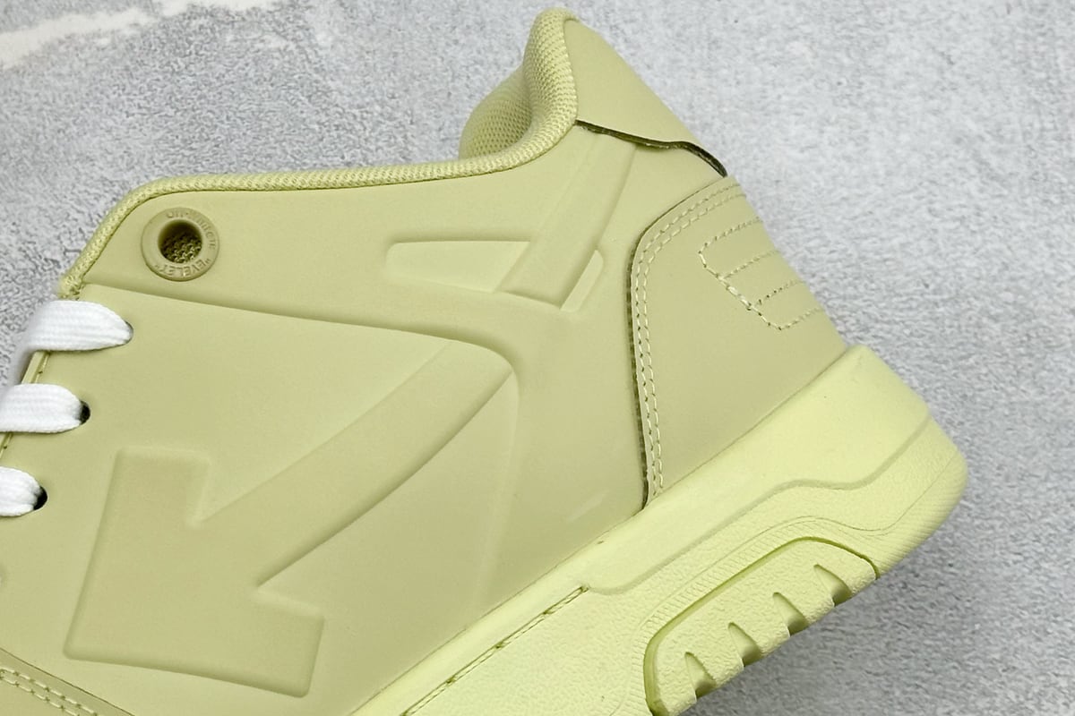 奥夫怀特 Off-White C/O VirGil Abloh 时尚百搭休闲鞋 黄绿 细节实拍图