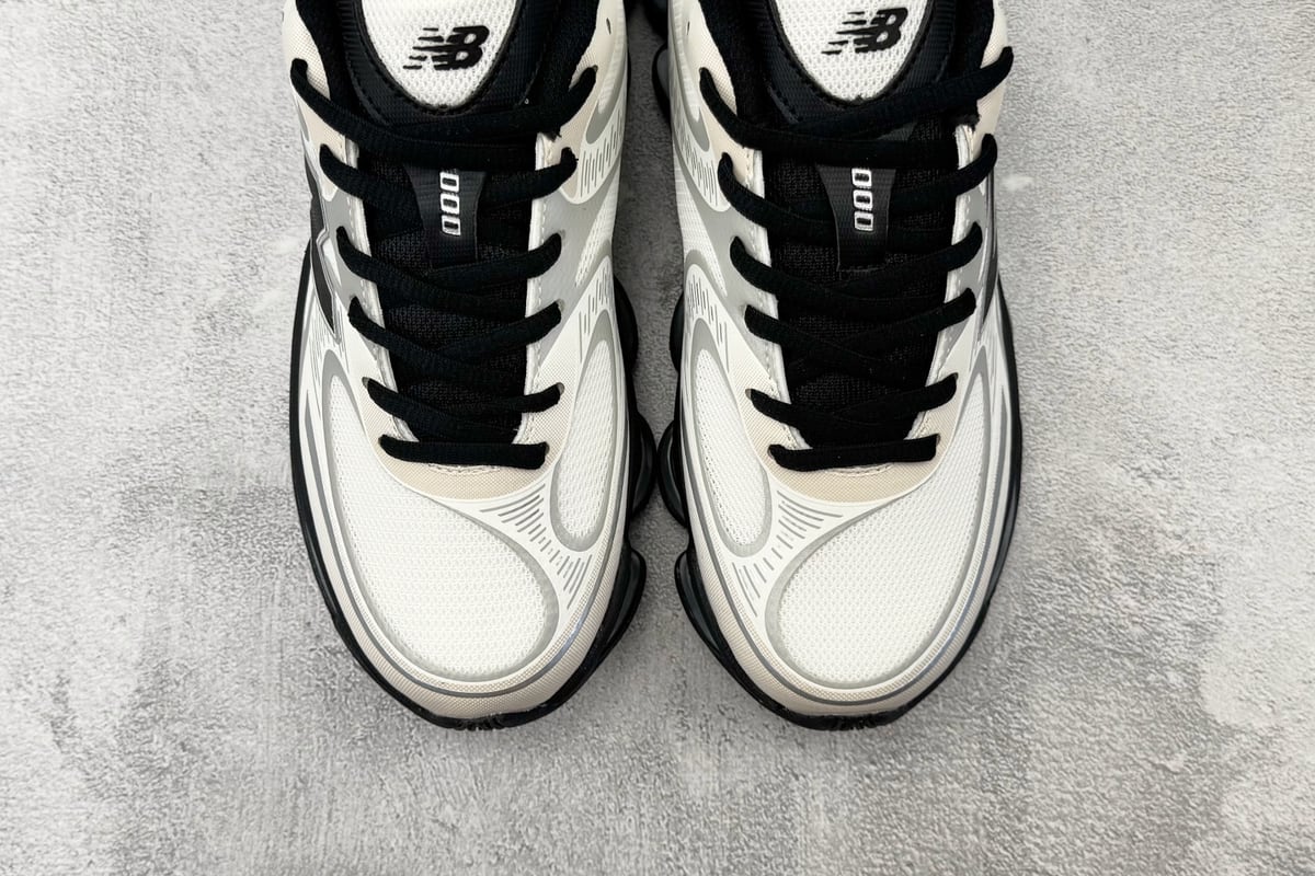 新百伦 New Balance ABZORB 2000 白黑 鞋标实拍图