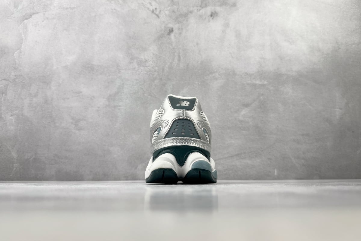 新百伦 New Balance NB 9060 白绿 细节实拍图