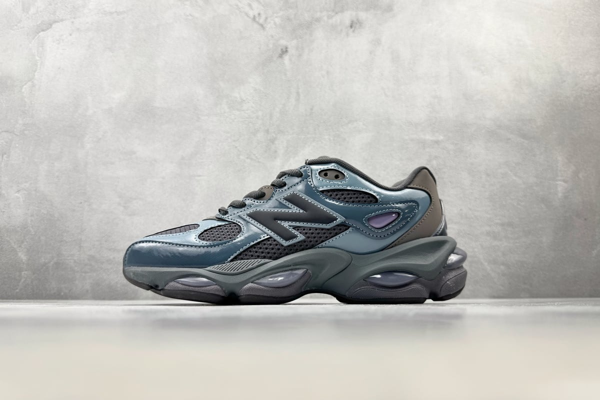 新百伦 New Balance NB 983 棕蓝黑 正面实拍图