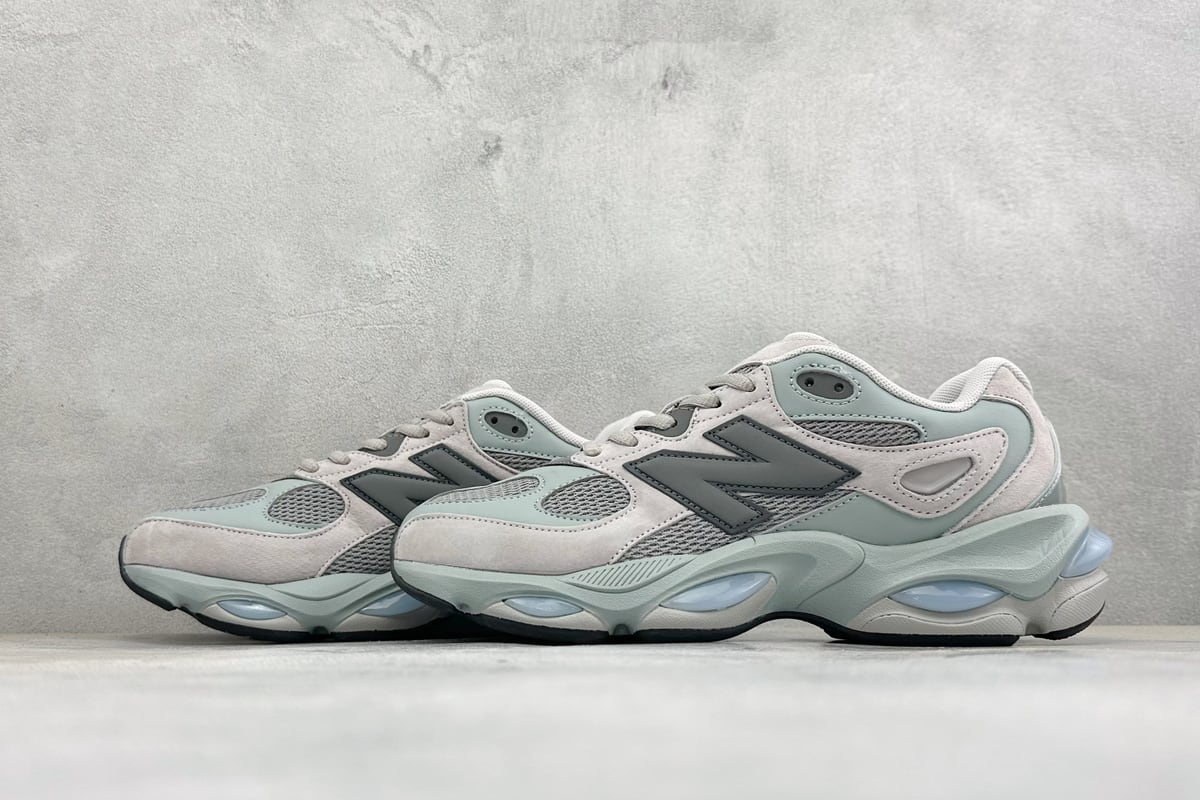 新百伦 New Balance 983系列 新百伦 复古休闲运动慢跑鞋 白黑 鞋跟实拍图