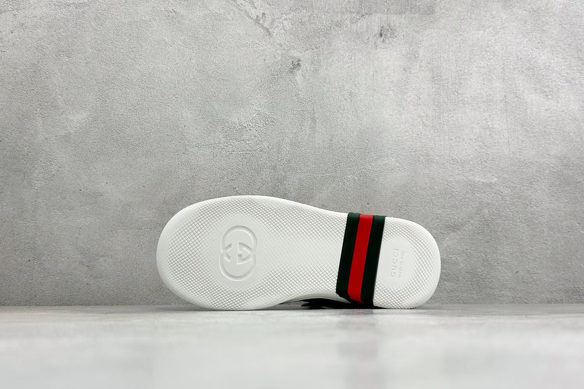 古驰 Gucci 毒盒 白 鞋头实拍图