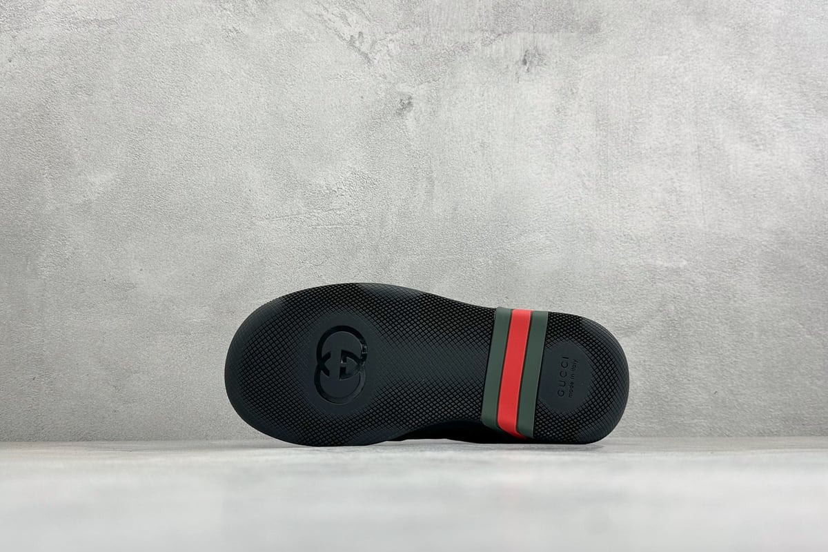 古驰 Gucci 毒盒 黑 鞋头实拍图