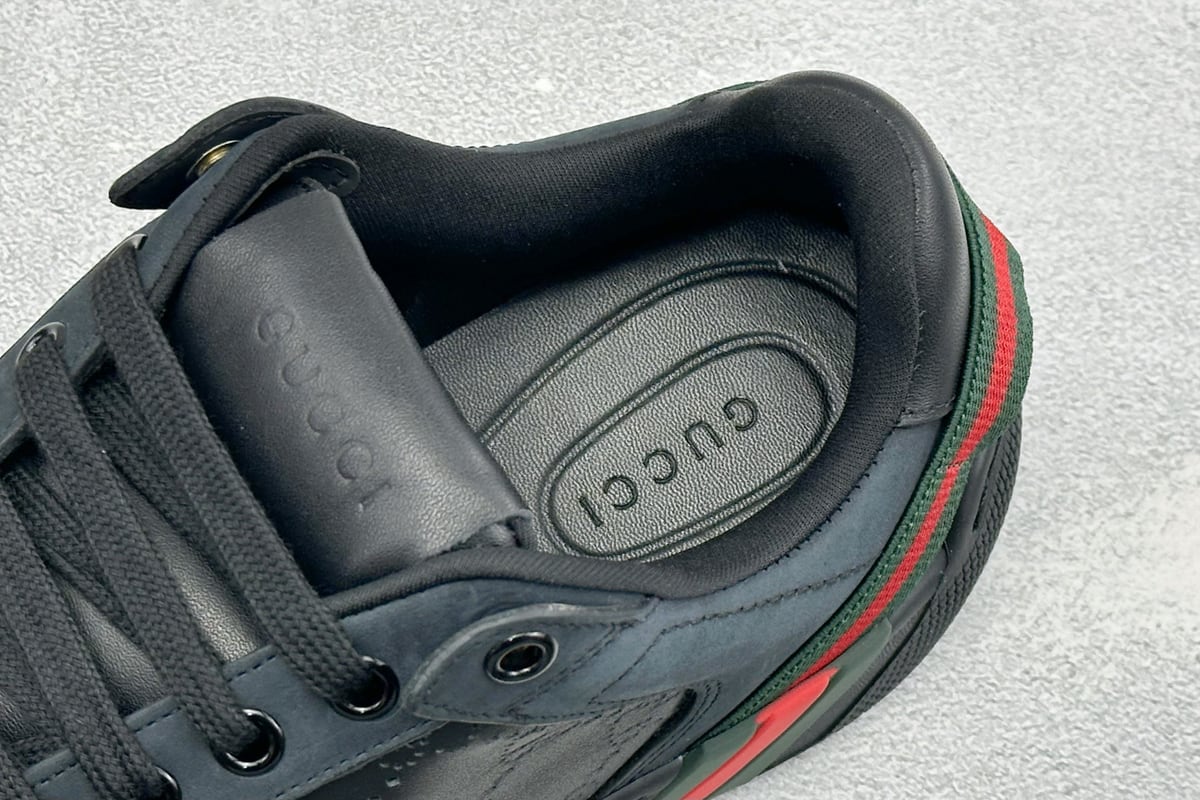 古驰 Gucci 毒盒 黑 上脚实拍图